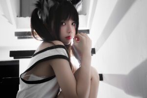【cosplay】桜桃喵-狼崽崽 [15P]【276M】-拾光赋