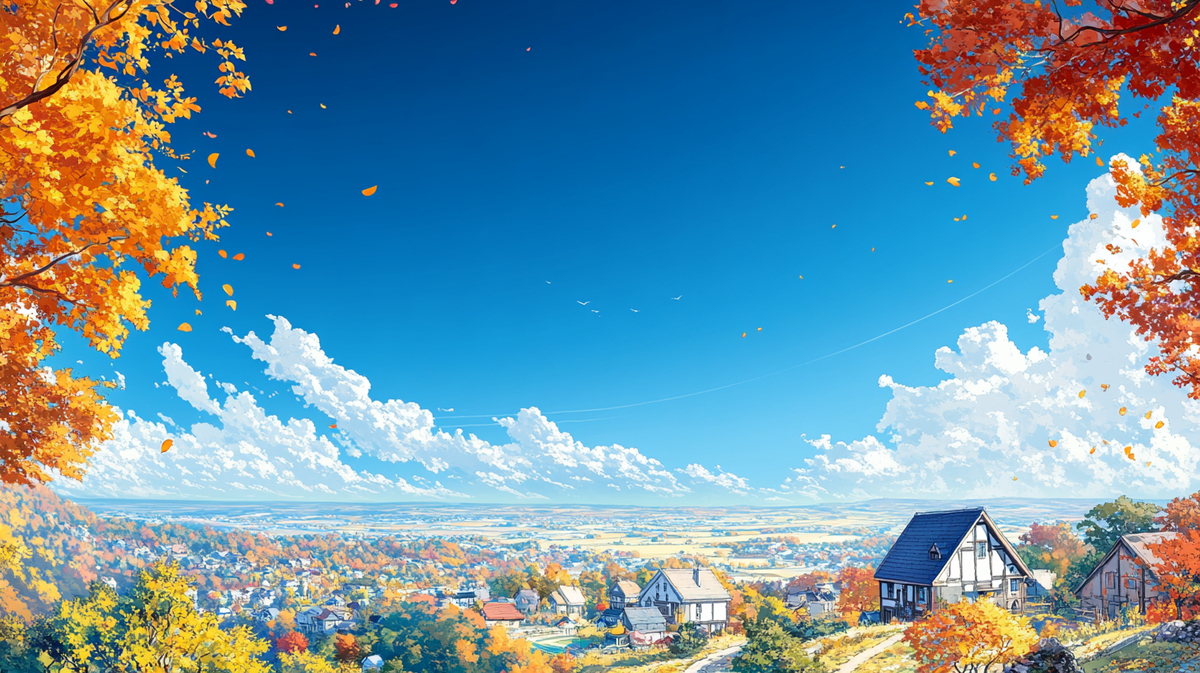 图片[27]-【Pixiv】阳光明媚的秋村[30P]