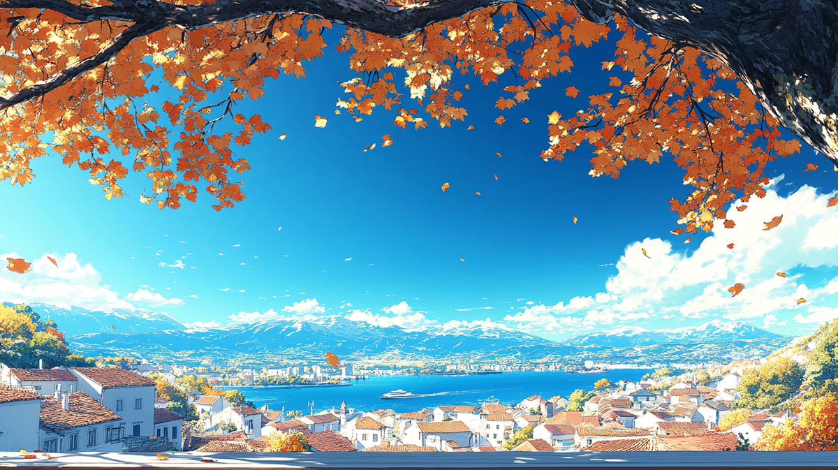 图片[18]-【Pixiv】阳光明媚的秋村[30P]