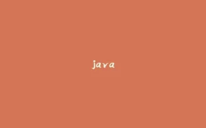 java-拾光赋