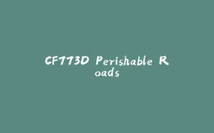 CF773D Perishable Roads-拾光赋