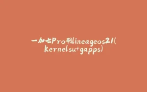 一加七Pro刷lineageos21(kernelsu+gapps)-拾光赋