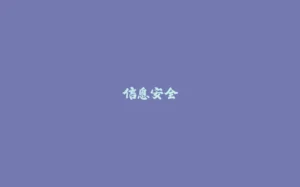 信息安全-拾光赋