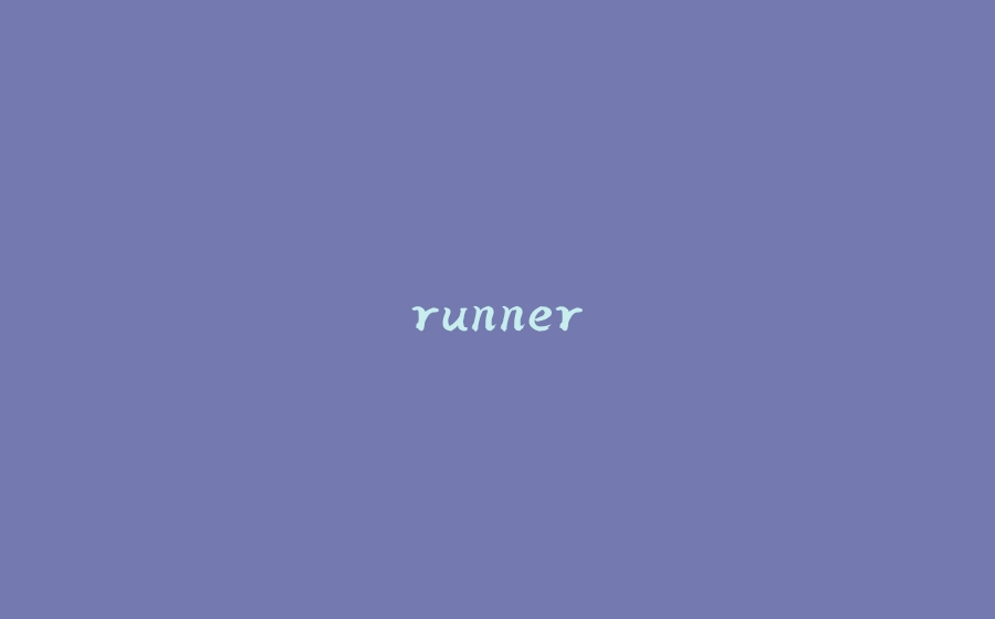 runner - 拾光赋-拾光赋