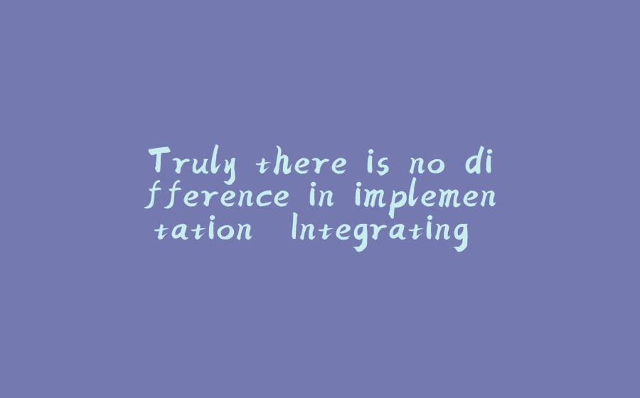 Truly there is no difference in implementation. Integrating Spring with Jersey and integrating Jersey with Spring - 拾光赋-拾光赋