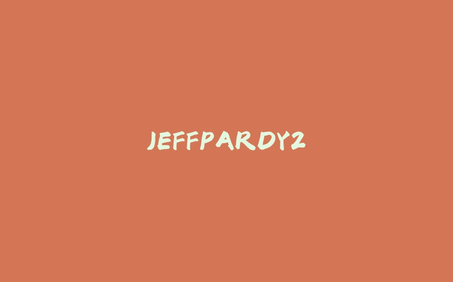 JEFFPARDY2 - 拾光赋-拾光赋