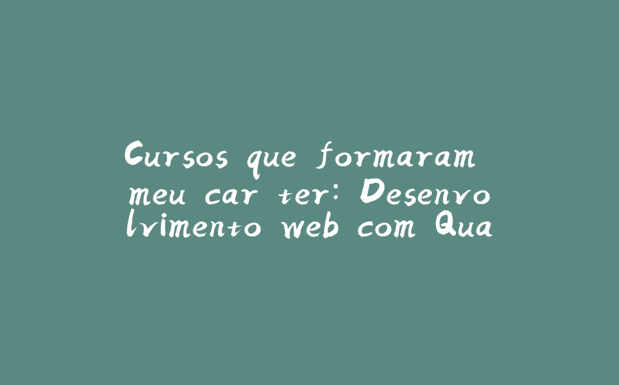 Cursos que formaram meu caráter: Desenvolvimento web com Quarkus - Gerenciador de versões de bibliotecas com Versions - 拾光赋-拾光赋