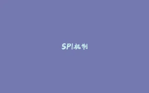 SPI机制-拾光赋