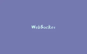 WebSocket-拾光赋
