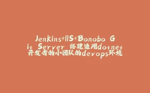 Jenkins+IIS+Bonobo.Git.Server 搭建适用dotnet开发者的小团队的devops环境-拾光赋