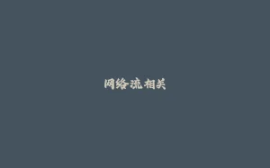 网络流相关-拾光赋