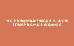 被头条爬虫单日狂爬5600万次后，我们的JT808车载监控服务器稳如磐石-拾光赋