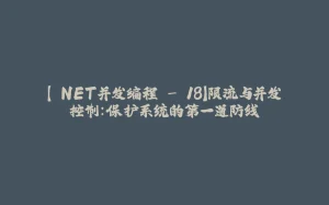 【.NET并发编程 - 18】限流与并发控制：保护系统的第一道防线-拾光赋